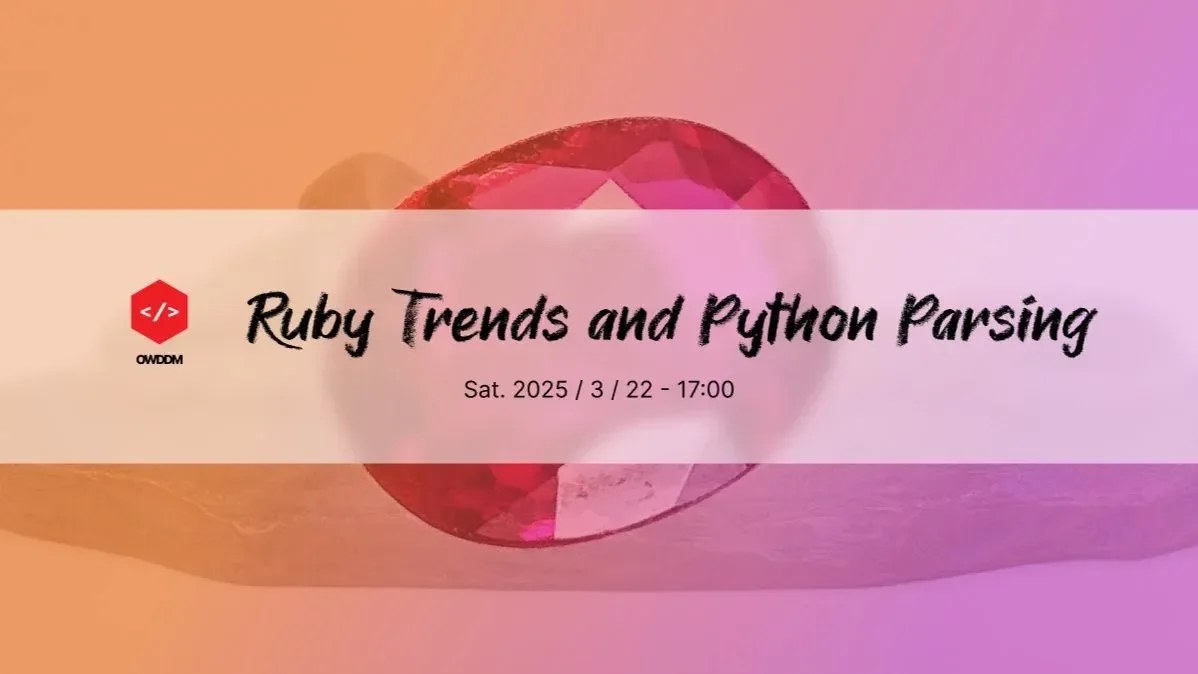 OG image for Ruby Trends and Python Parsing
