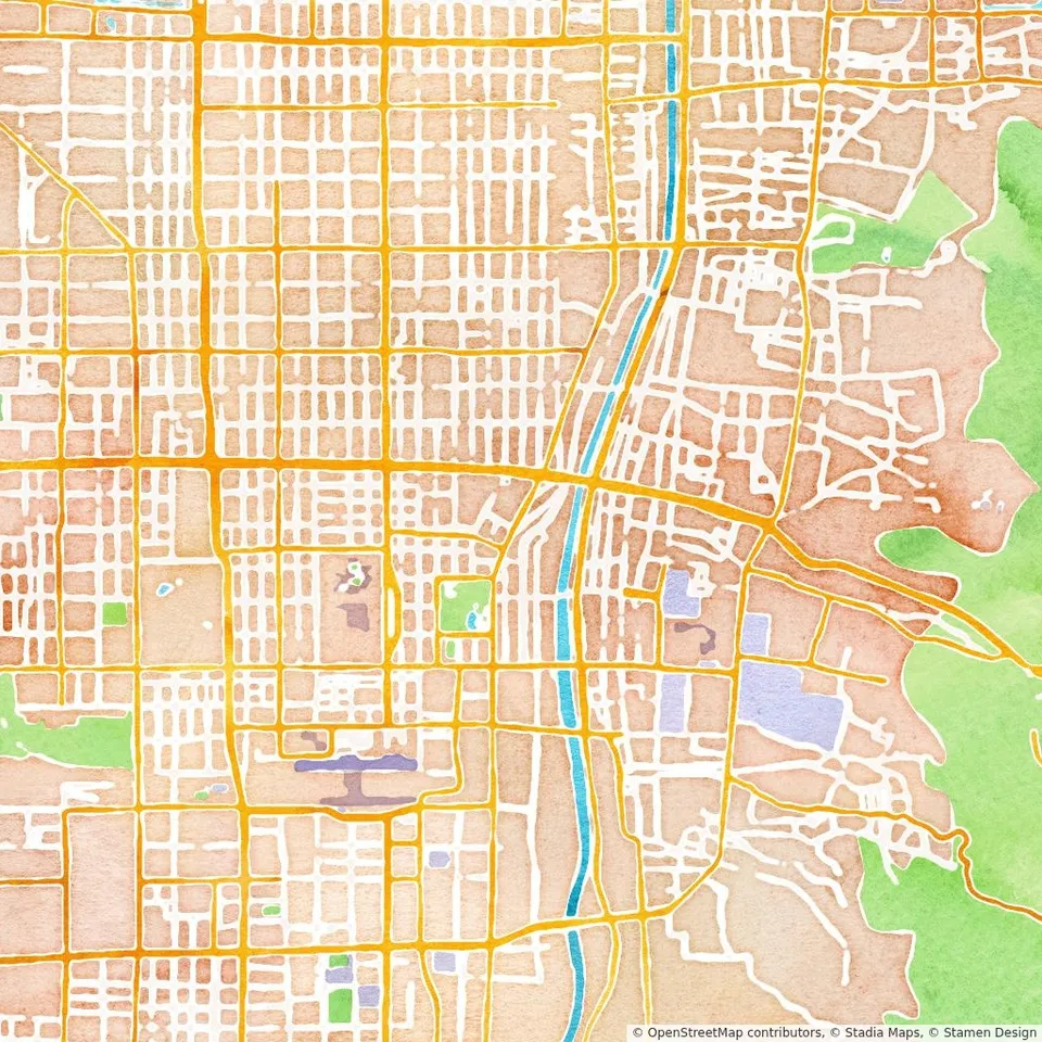 Venue location map